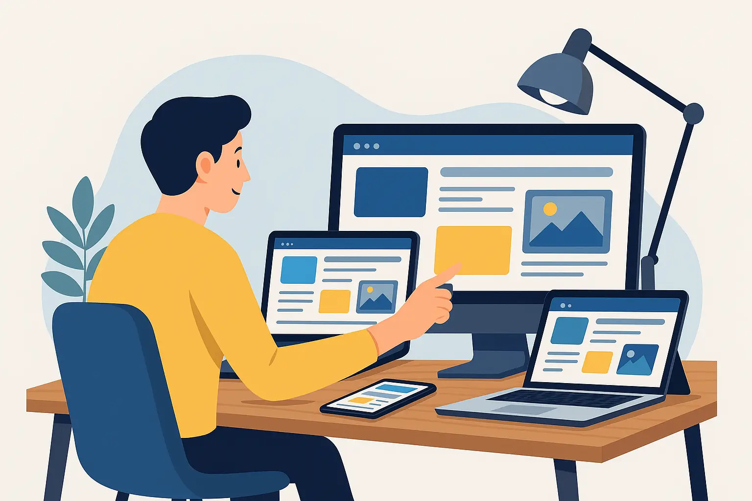 Immagine di esempio: dispositivi con siti web in evidenza