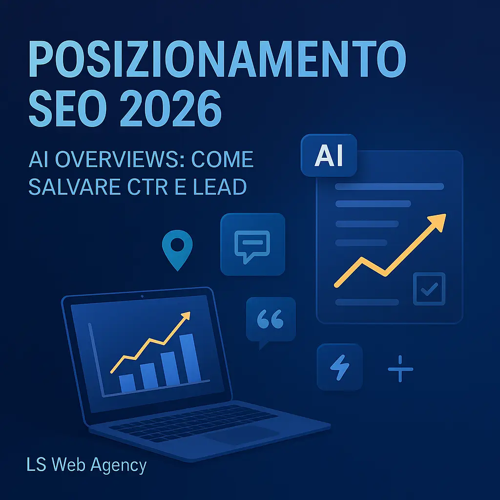 AI Overviews in Italia: strategie SEO 2026 per salvare CTR e lead
