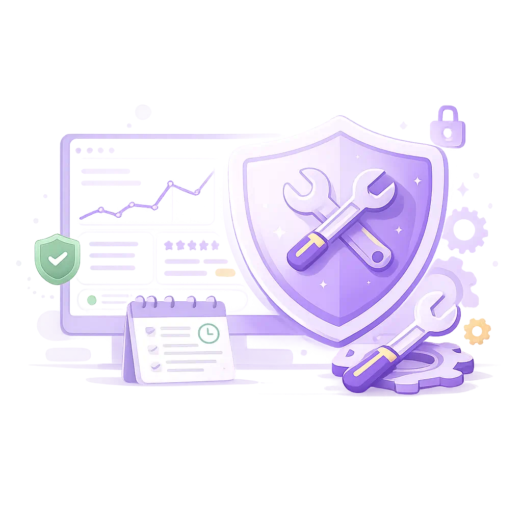 Assistenza e manutenzione siti web – supporto tecnico continuo